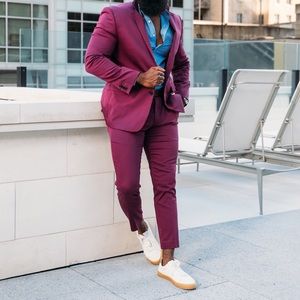 Magenta Suit